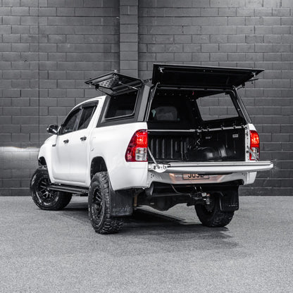 Shield Off-Road Aluminium Windowed Canopy — to suit Toyota Hilux SR5 [2015+]