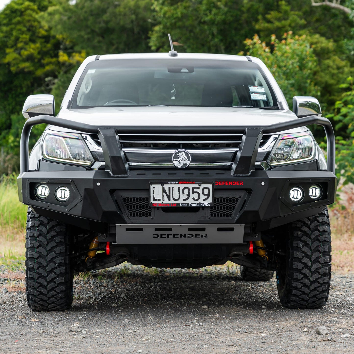 SHIELD Off-Road Triple Loop Bull-Bar — to suit Holden Colorado RG2 2016 - 2020