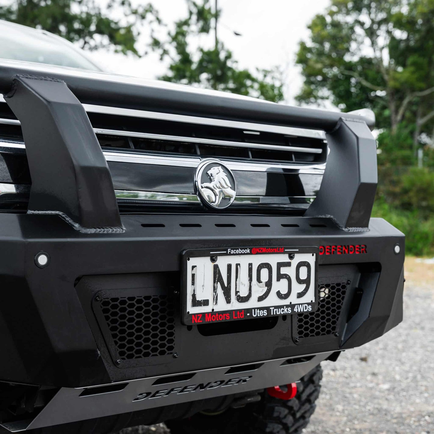 SHIELD Off-Road Triple Loop Bull-Bar — to suit Holden Colorado RG2 2016 - 2020