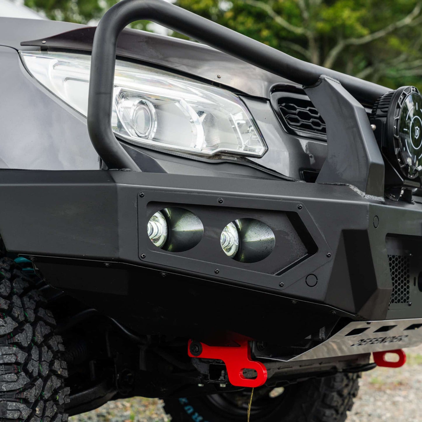 SHIELD Off-Road Triple Loop Bull-Bar — to suit Holden Colorado RG 2012 - 2015