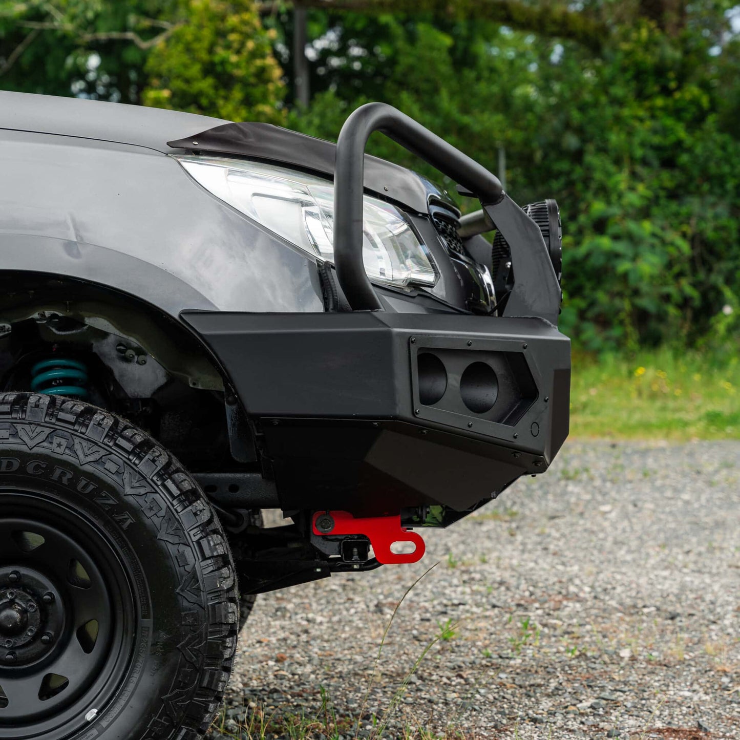 SHIELD Off-Road Triple Loop Bull-Bar — to suit Holden Colorado RG 2012 - 2015