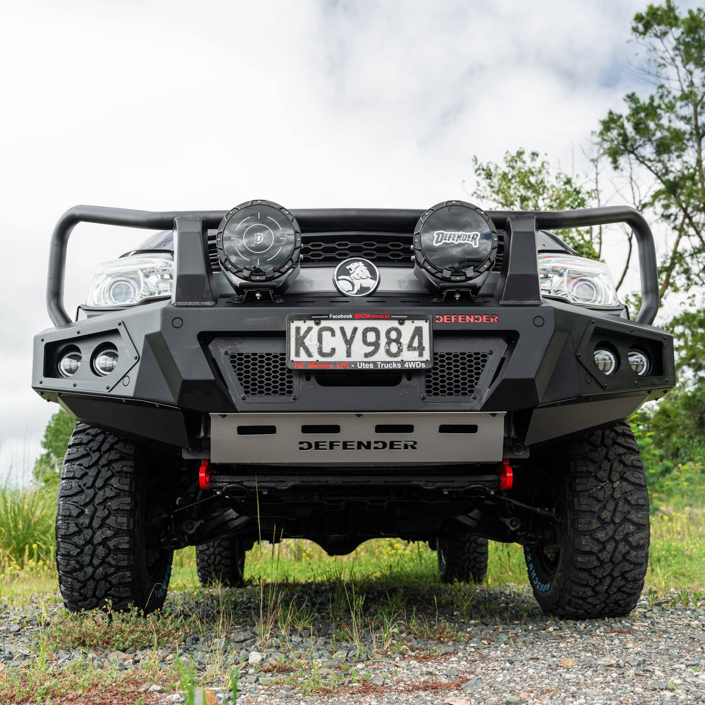 SHIELD Off-Road Triple Loop Bull-Bar — to suit Holden Colorado RG 2012 - 2015