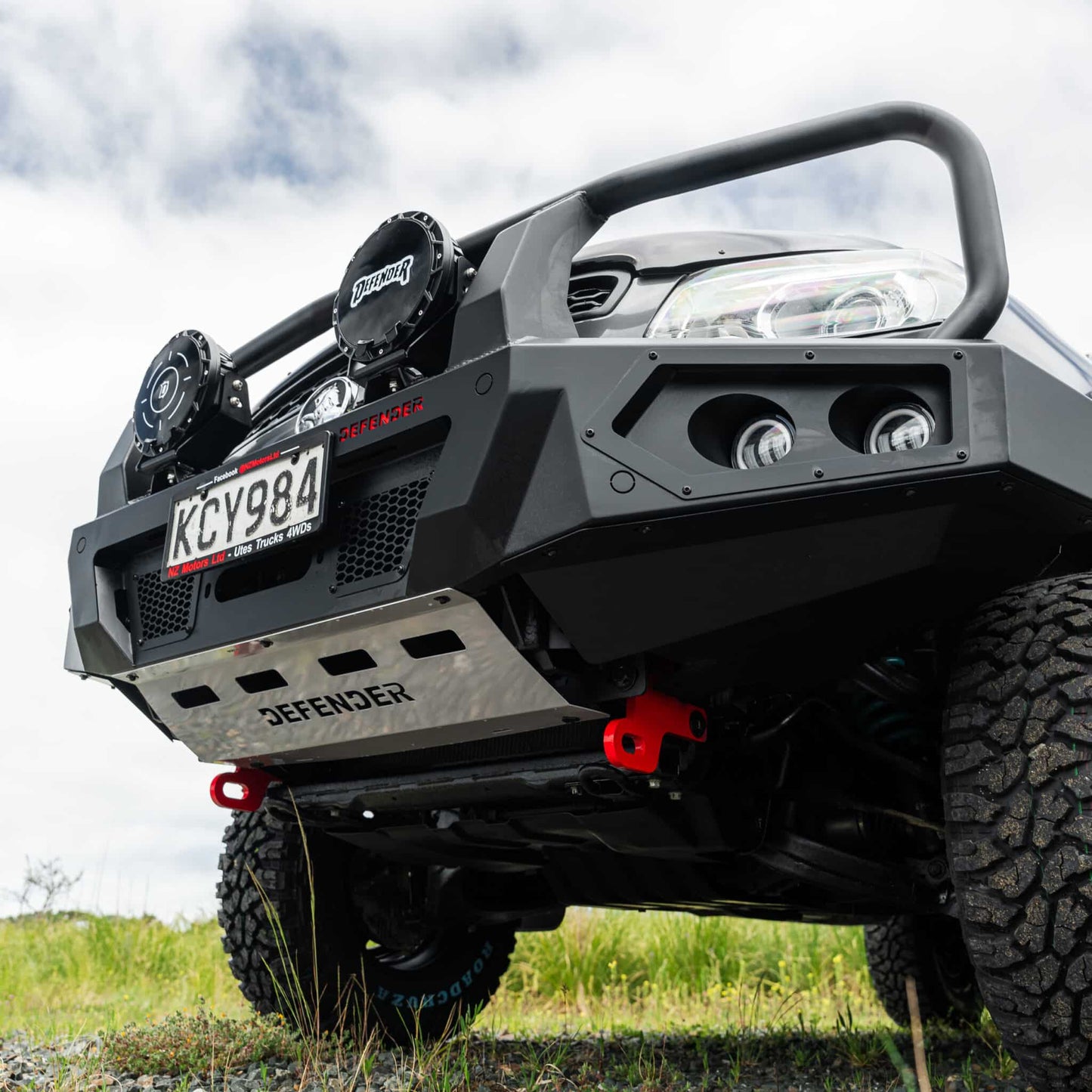SHIELD Off-Road Triple Loop Bull-Bar — to suit Holden Colorado RG 2012 - 2015