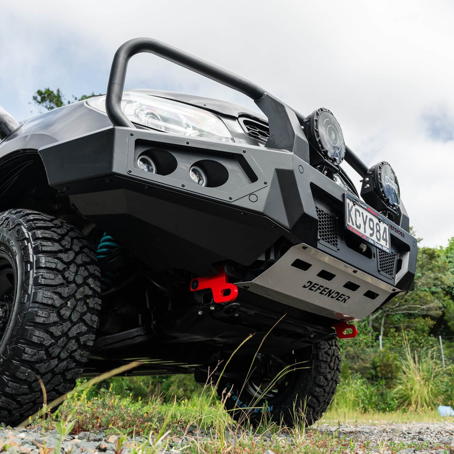 SHIELD Off-Road Triple Loop Bull-Bar — to suit Holden Colorado RG 2012 - 2015