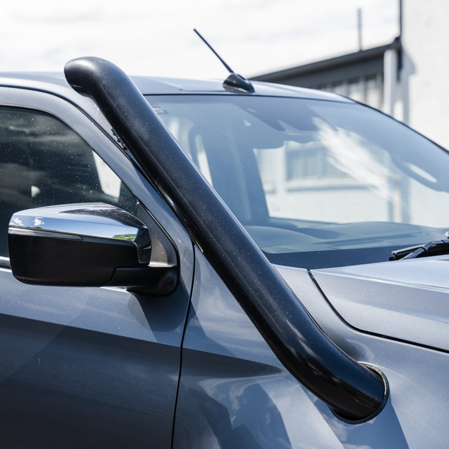 SHIELD OFF-ROAD STAINLESS SNORKEL — to suit Isuzu D-Max – 2021 - Present