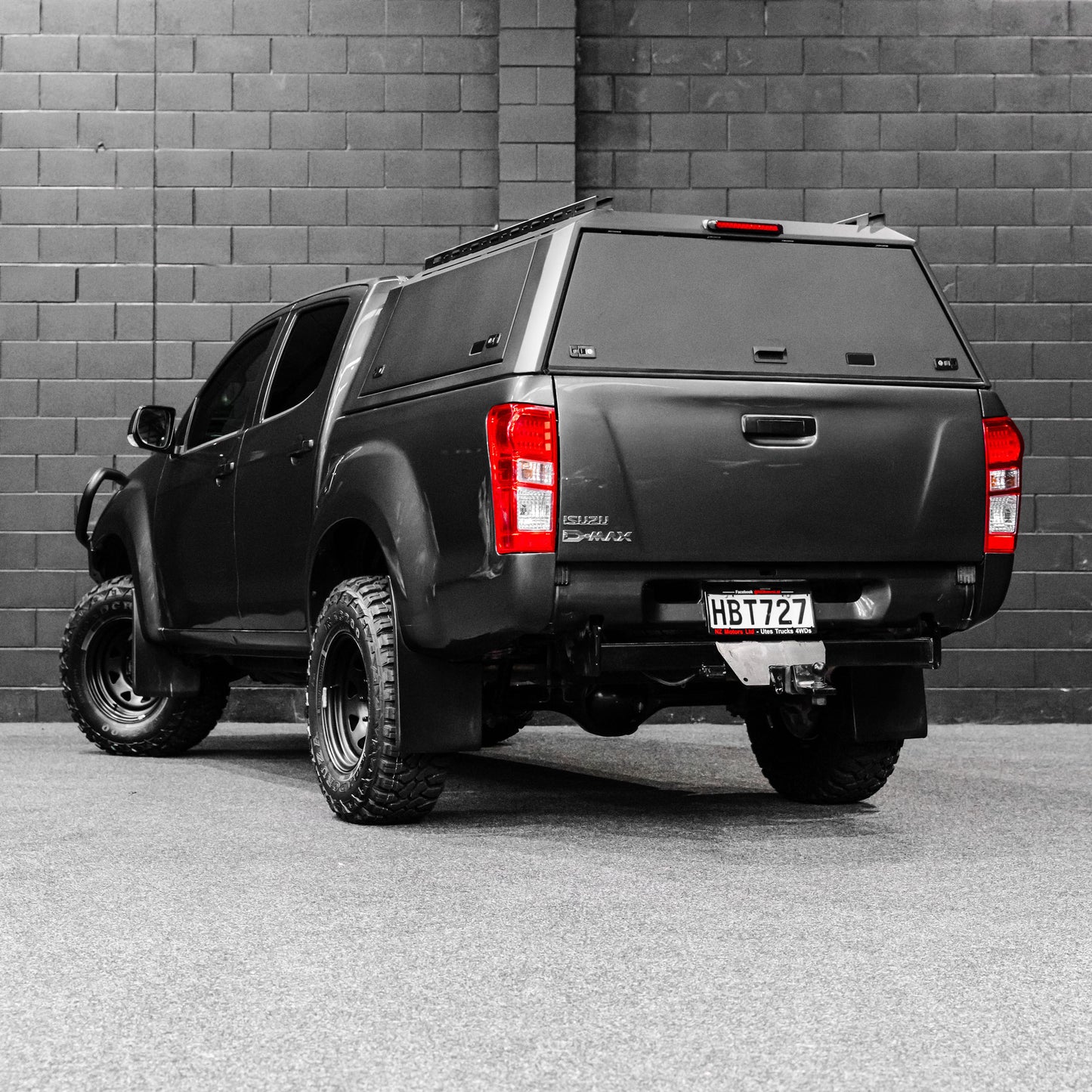 Shield Off-Road Aluminium Windowless Canopy — to suit Isuzu D-Max [2013 - 2020]