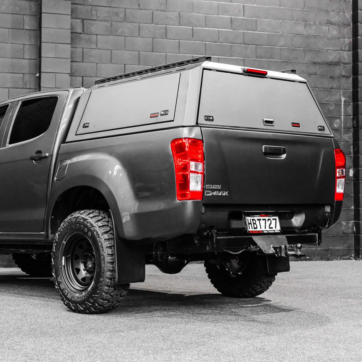 Shield Off-Road Aluminium Windowless Canopy — to suit Isuzu D-Max [2013 - 2020]