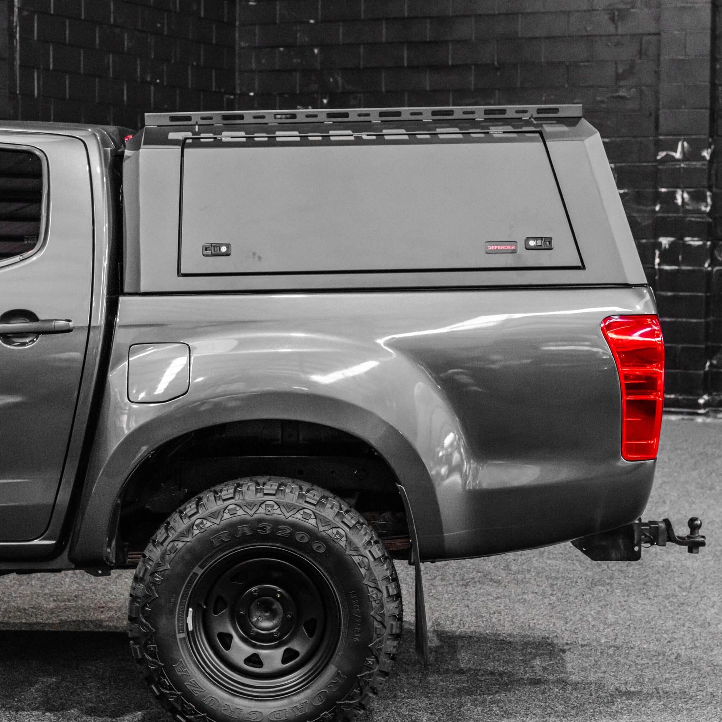 Shield Off-Road Aluminium Windowless Canopy — to suit Isuzu D-Max [2013 - 2020]