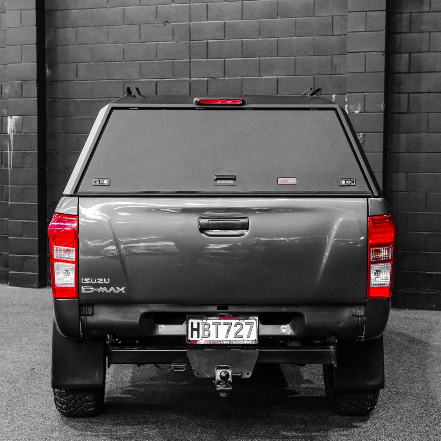 Shield Off-Road Aluminium Windowless Canopy — to suit Isuzu D-Max [2013 - 2020]