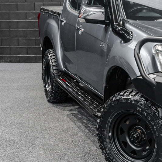 DEFENDER Off-Road Side Steps — Isuzu D-Max