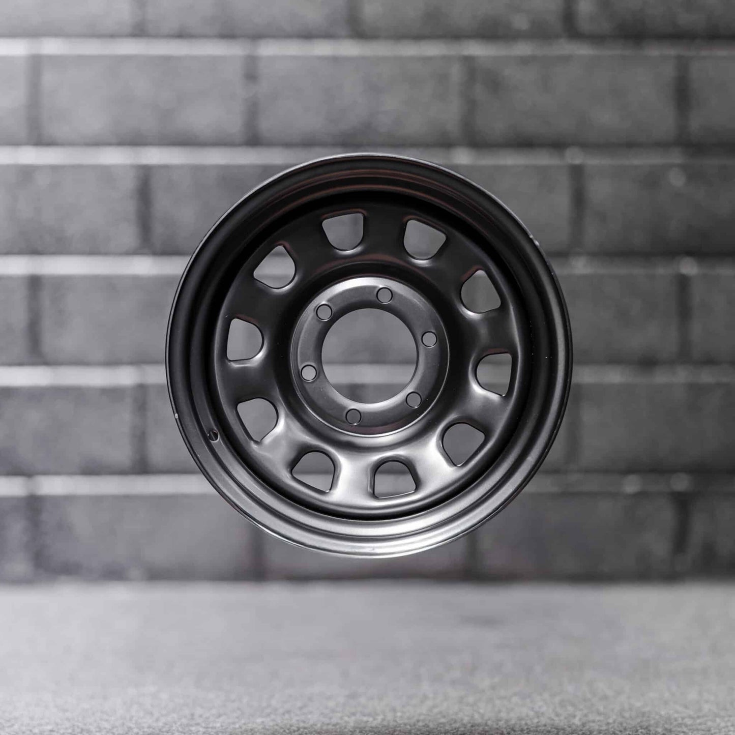 16x8 D-Window Spoke Steel Wheels