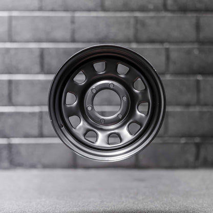 16x8 D-Window Spoke Steel Wheels