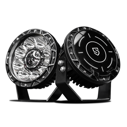 Shield Off-Road 7 Inch LED Spotlights — 10,800 Lumen