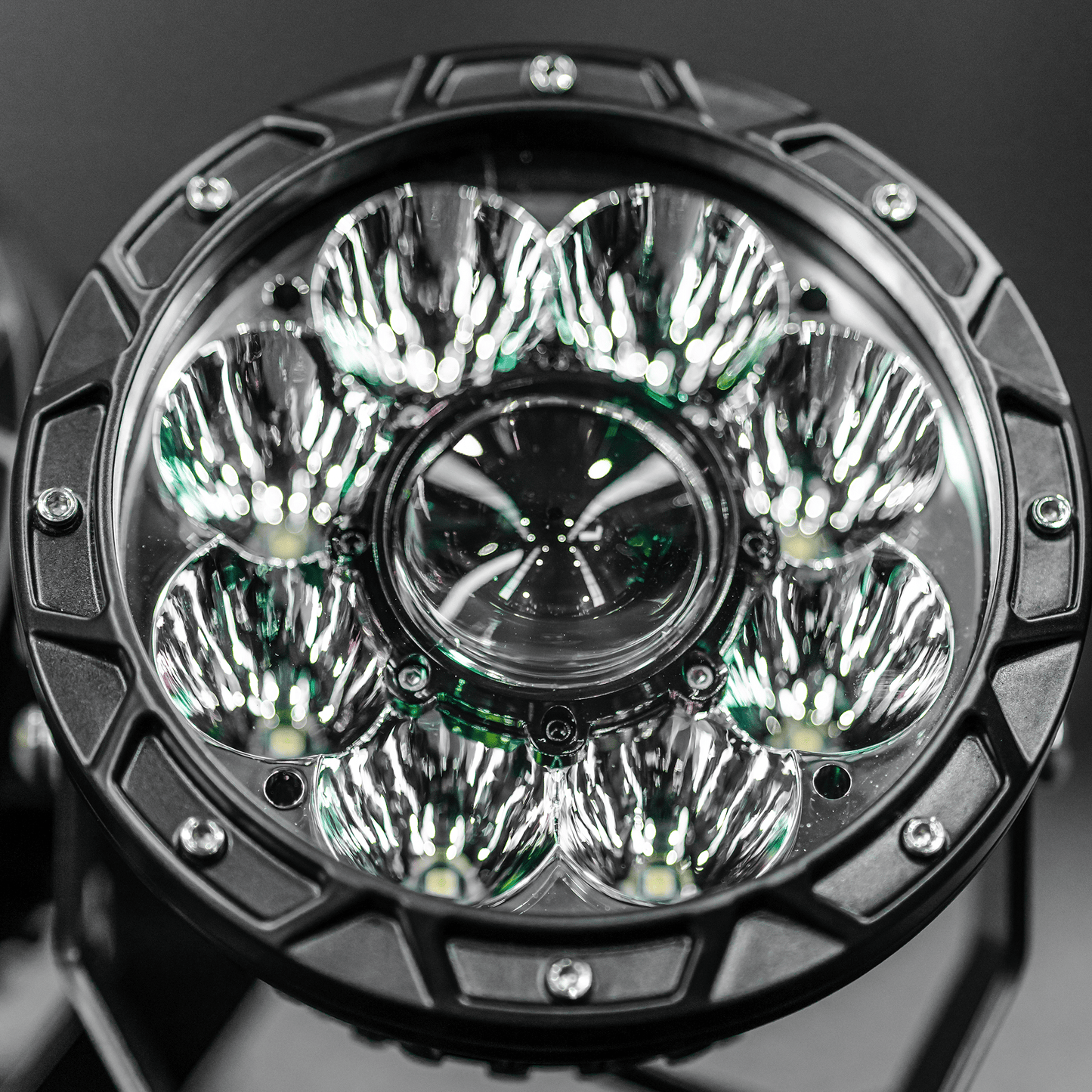 Shield Off-Road 7 Inch LED Spotlights — 10,800 Lumen