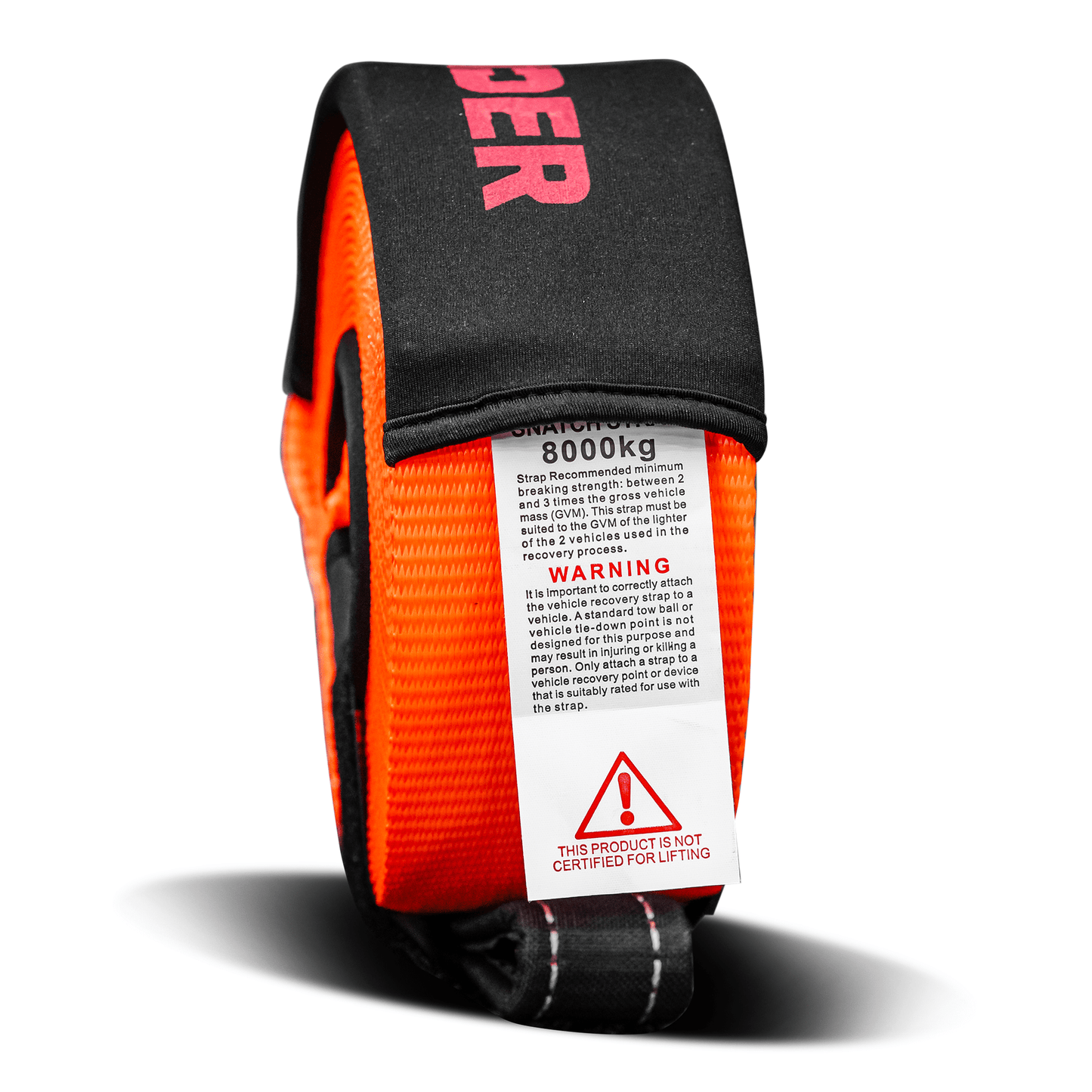 Shield Off-Road Snatch Strap 8T — 8,000kg Recovery Tow Strap