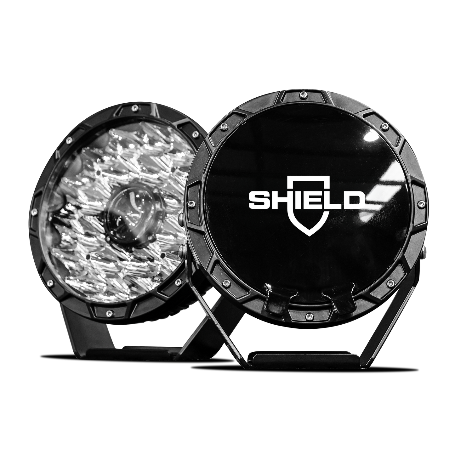 Shield Off-Road 9 Inch LED Spotlights — 19,400 Lumen