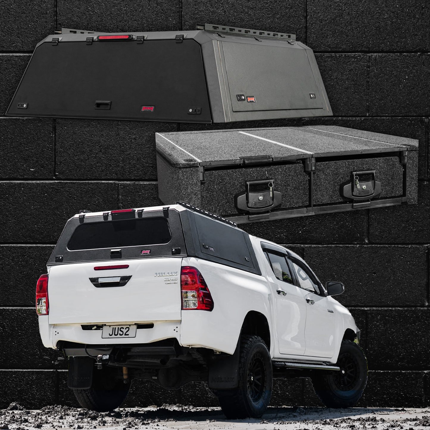 STORAGE PACKAGE — to suit Toyota Hilux N80 [2015-2025]