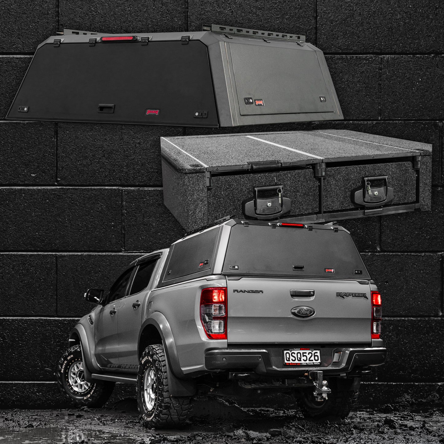 STORAGE PACKAGE — to suit Ford Ranger PX1/2/3 [2011-2022]