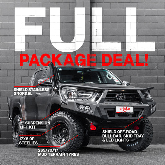 FULL PACKAGE COMBO — to suit Toyota Hilux 2021 - Present