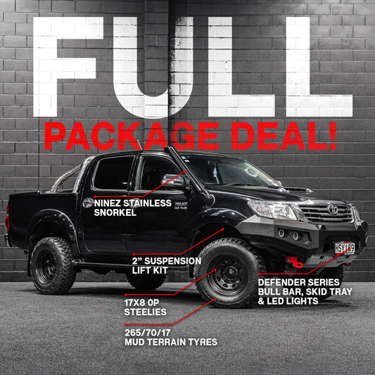 DEFENDER Off-Road Full Package Combo — Toyota Hilux N70 [2005-2014]