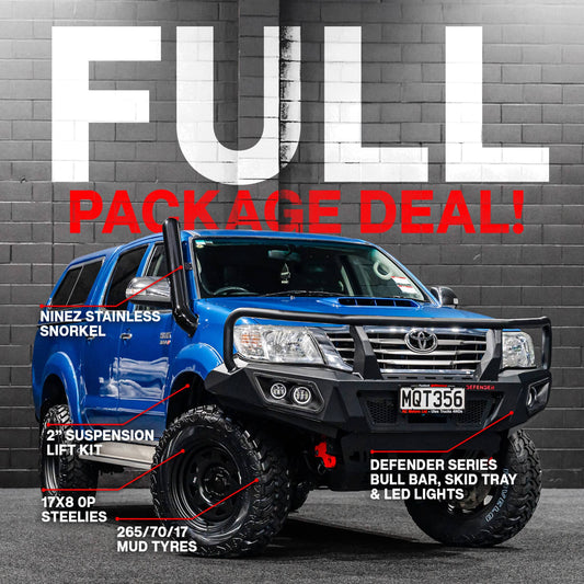 DEFENDER Off-Road Full Package Combo — Toyota Hilux N70 [2005-2014]