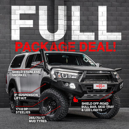 FULL PACKAGE COMBO — to suit Toyota Hilux 2015 - 2020