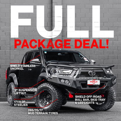 FULL PACKAGE COMBO — to suit Toyota Hilux Widebody 2021 - Present