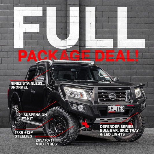 DEFENDER Off-Road Full Package Combo — Nissan Navara