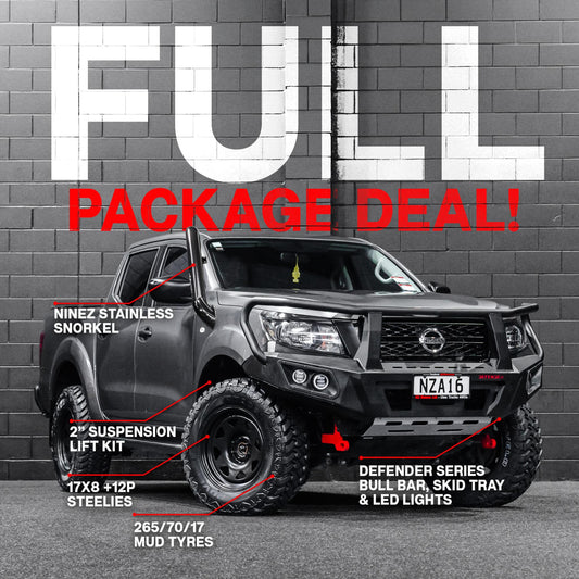 DEFENDER Off-Road Full Package Combo — Nissan Navara