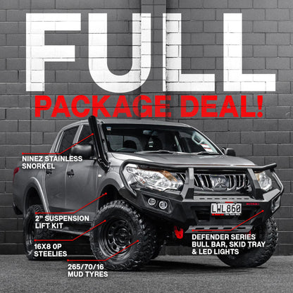 DEFENDER Off-Road Full Package Combo — Mitsubishi Triton MQ [2015-2019]