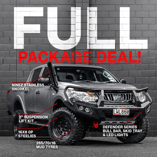 DEFENDER Off-Road Full Package Combo — Mitsubishi Triton MQ [2015-2019]