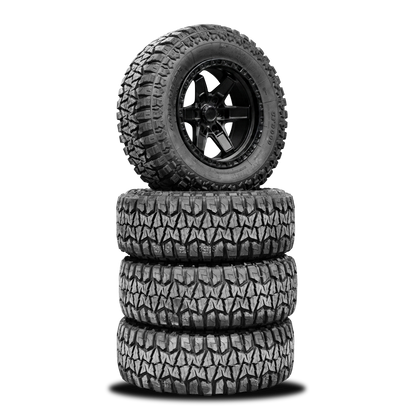 265/70/R17LT RT Tyres + Alloys — 17" RT Tyres + Steelies Combo