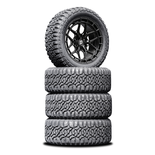 285/50/R20LT Mud Tyres + Alloy Wheels — 20" Mud Tyres + Alloys Combo