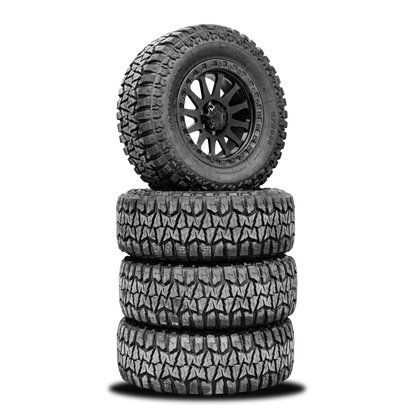265/70/R17LT RT Tyres + Alloys — 17" RT Tyres + Steelies Combo