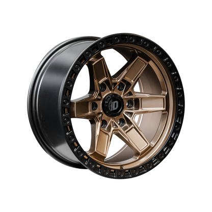 Shield Off-Road Fortify DF-03 Alloy Wheels - Bronze — 17x9 +0p | 6x139.7 PCD