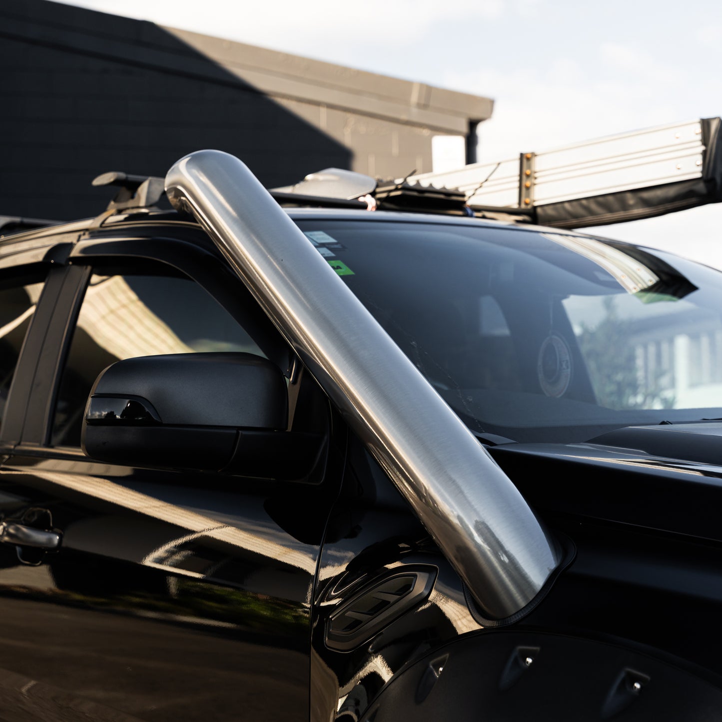 NINEZ FAB 5" STAINLESS SNORKEL + AIRBOX COMBO — Ford Ranger Raptor - 2018 - 2022