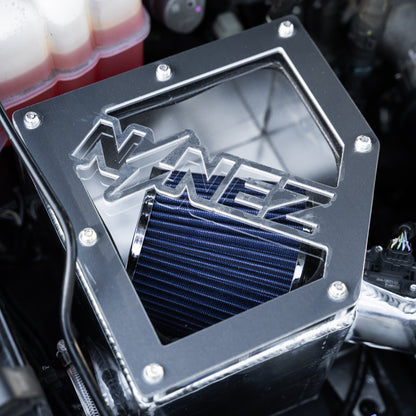 NINEZ FAB 5" STAINLESS SNORKEL + AIRBOX COMBO — Ford Ranger Raptor - 2018 - 2022