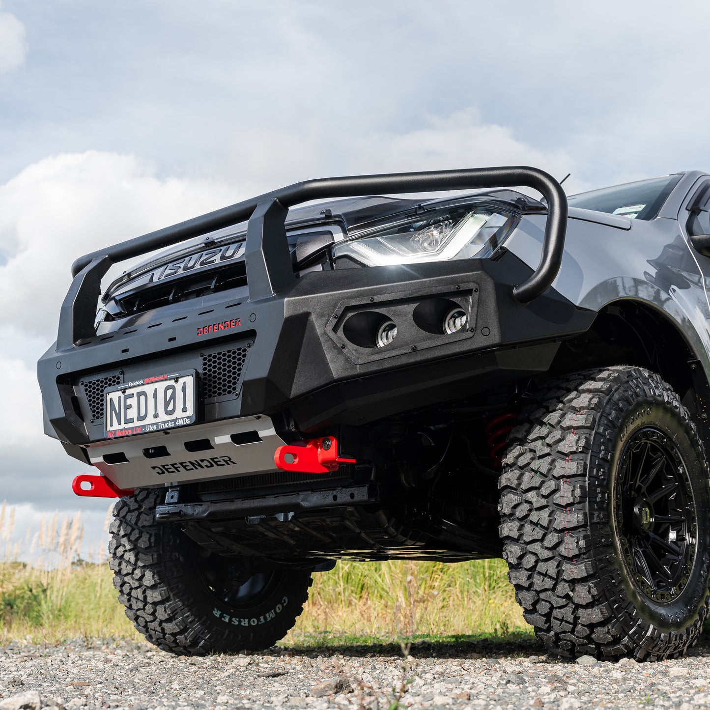 SHIELD Off-Road Triple Loop Bull-Bar — to suit Isuzu D-Max 2021 - Present