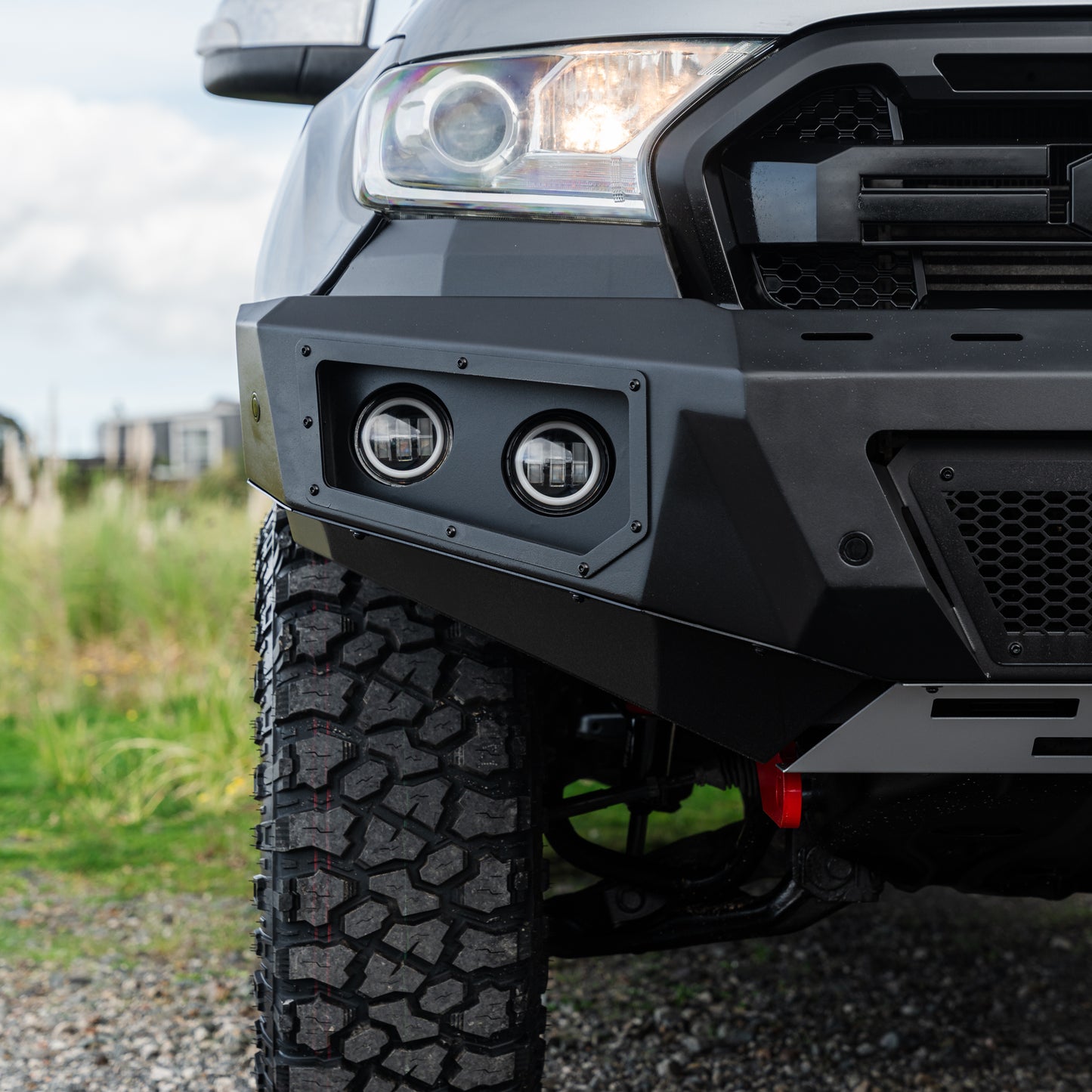 SHIELD Off-Road Loopless Bull-Bar — to suit Ford Ranger 2015 - 2022