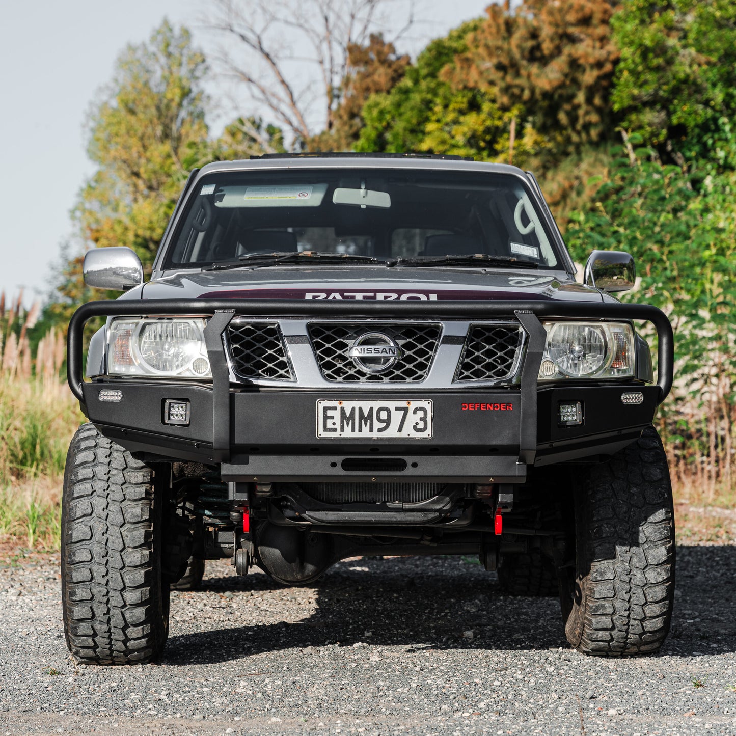 SHIELD Off-Road Triple Loop Bull-Bar — To Suit Nissan Patrol Y61 GU [1998 - 2015]