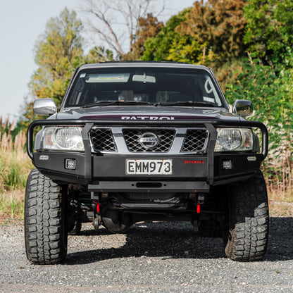 SHIELD Off-Road Triple Loop Bull-Bar — To Suit Nissan Patrol Y61 GU [1998 - 2015]