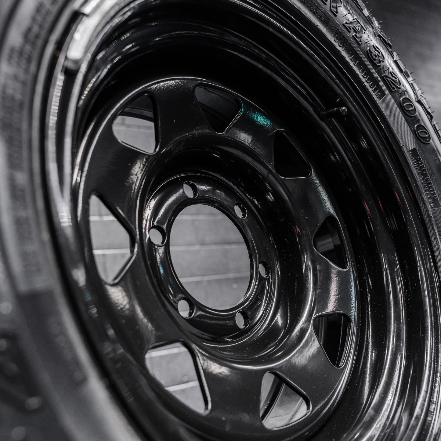 265/75/R16LT Mud Tyres + Steelies — 16" Mud Tyres + Steelies Combo