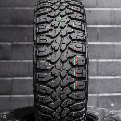 265/75/R16LT Mud Tyres + Steelies — 16" Mud Tyres + Steelies Combo