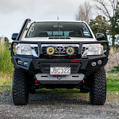 SHIELD Off-Road Triple Loop Bull-Bar — to suit Toyota Hilux Facelift 2012 - 2015