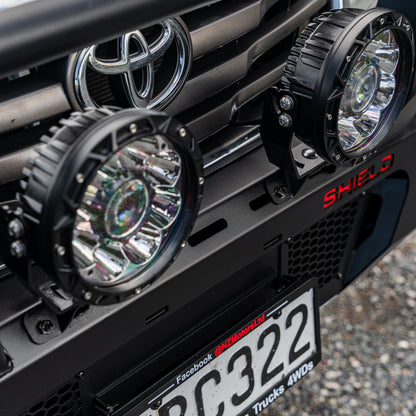 SHIELD Off-Road Triple Loop Bull-Bar — to suit Toyota Hilux Facelift 2012 - 2015