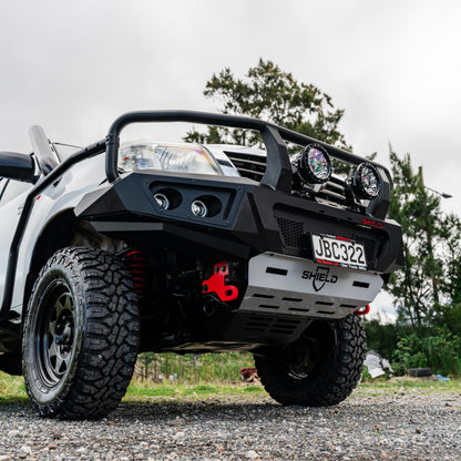 SHIELD Off-Road Triple Loop Bull-Bar — to suit Toyota Hilux Facelift 2012 - 2015
