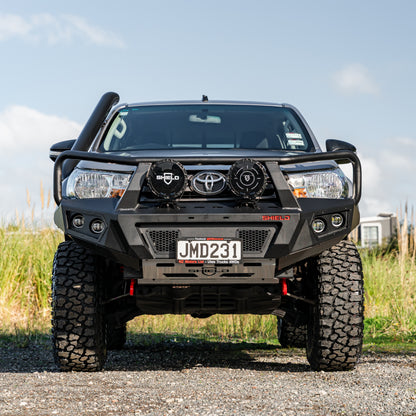 SHIELD Off-Road Triple Loop Bull-Bar — to suit Toyota Hilux 2015 - 2020