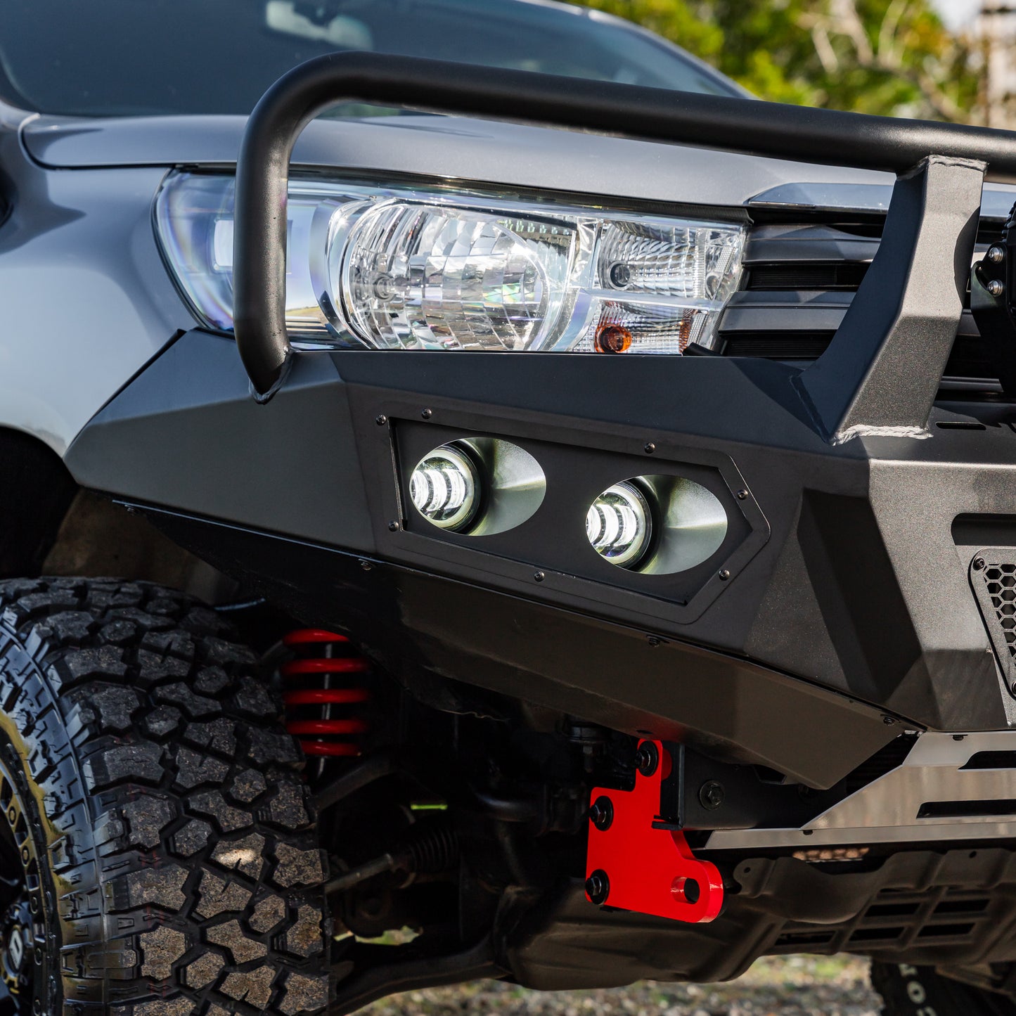 SHIELD Off-Road Triple Loop Bull-Bar — to suit Toyota Hilux 2015 - 2020