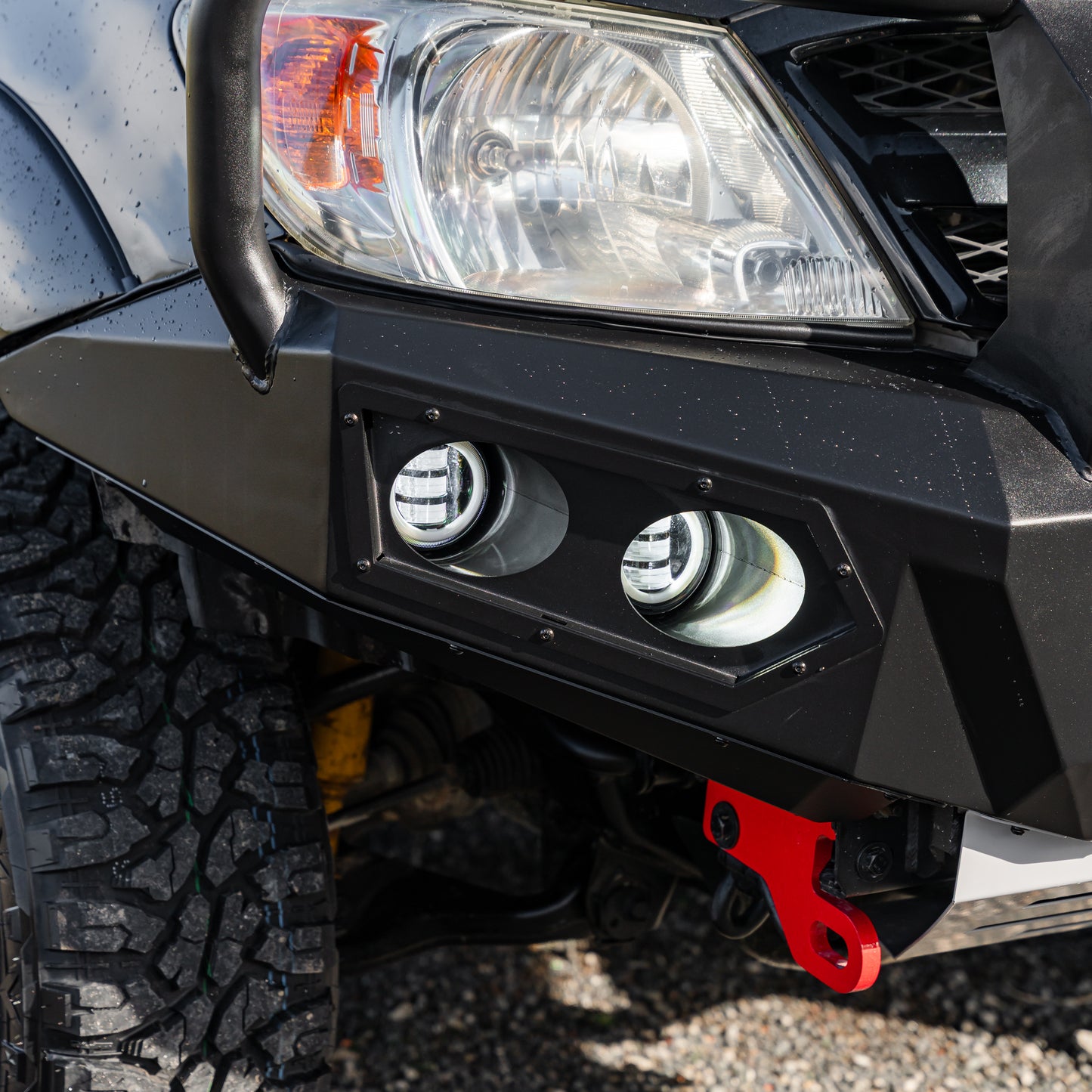 SHIELD Off-Road Triple Loop Bull-Bar — to suit Toyota Hilux Pre-Facelift 2005 - 2011
