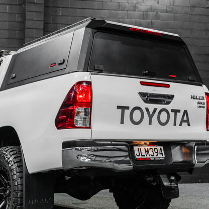 Shield Off-Road Aluminium Windowless Canopy — to suit Toyota Hilux SR5 [2015+]